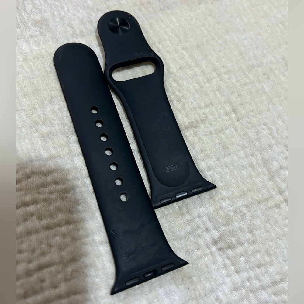 Black Apple Watch band 40mm
